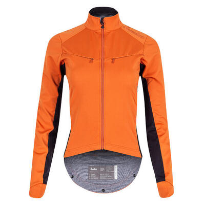 Dames wieler jas softshell winter met ingebouwde osram lampen gouden vlam