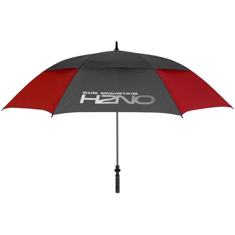SUN MOUNTAIN Parapluie De Golf  H2NO  de golf à double auvent   Rouge