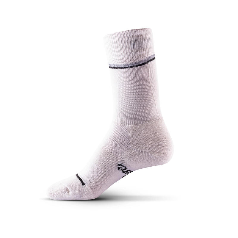 Unisex Rad Socken Winter Merino 1.0 Weiß