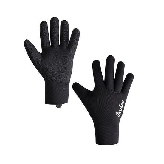 Guanti da ciclismo unisex Neoprene Nero