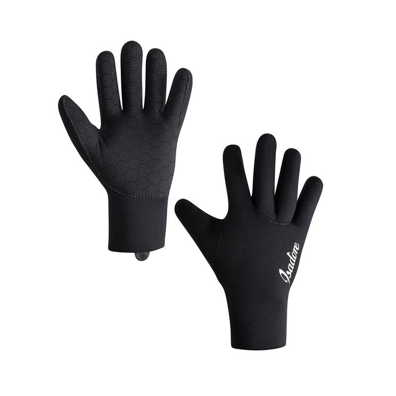 Gants de cyclisme unisexe Néoprène Noir