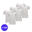 Apollo (Sports) | T-shirt Bambou Garçons | Blanc | Taille 122/128 | 6-Pack