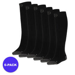 Apollo (Sports) | Chaussettes de ski unisexes | Noir | 46/48 | 6-Pack