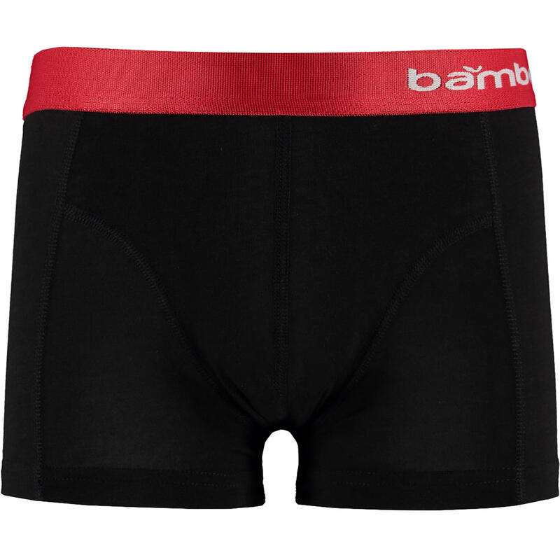 Apollo (Sports) - Bamboe Boxershorts Jongens - Multi Rood - Maat 134/140 -