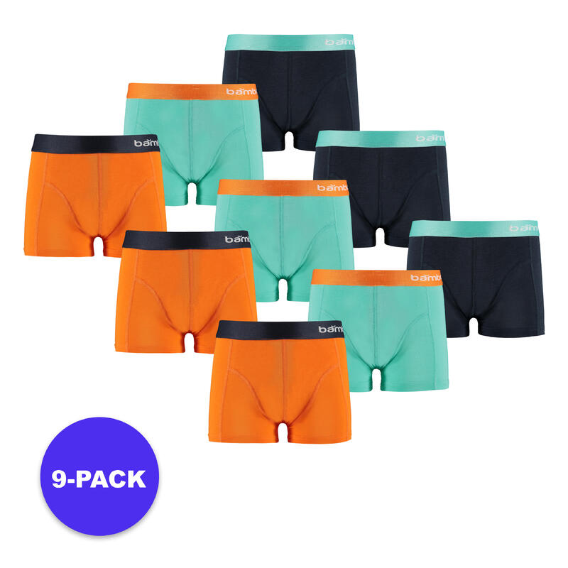 Apollo (Sports) | Boxer Shorts Garçons | Océan | Taille 146/152 | 9-Pack