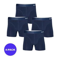 Apollo (Sports) | Boxer Shorts Hommes | Bleu Marine | Taille S | 4-Pack