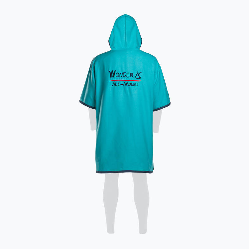 Aqua Marina poncho van microstof