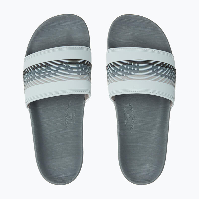 Quiksilver rivi wordmark deslizamiento de la piscina para hombres chanclas