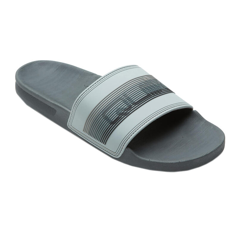 Quiksilver rivi wordmark deslizamiento de la piscina para hombres chanclas