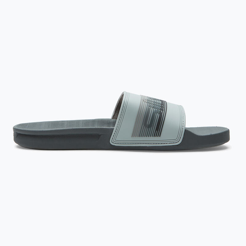 Quiksilver rivi wordmark deslizamiento de la piscina para hombres chanclas