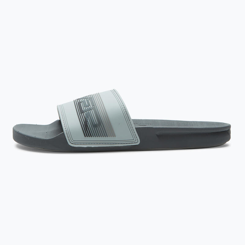 Quiksilver rivi wordmark deslizamiento de la piscina para hombres chanclas