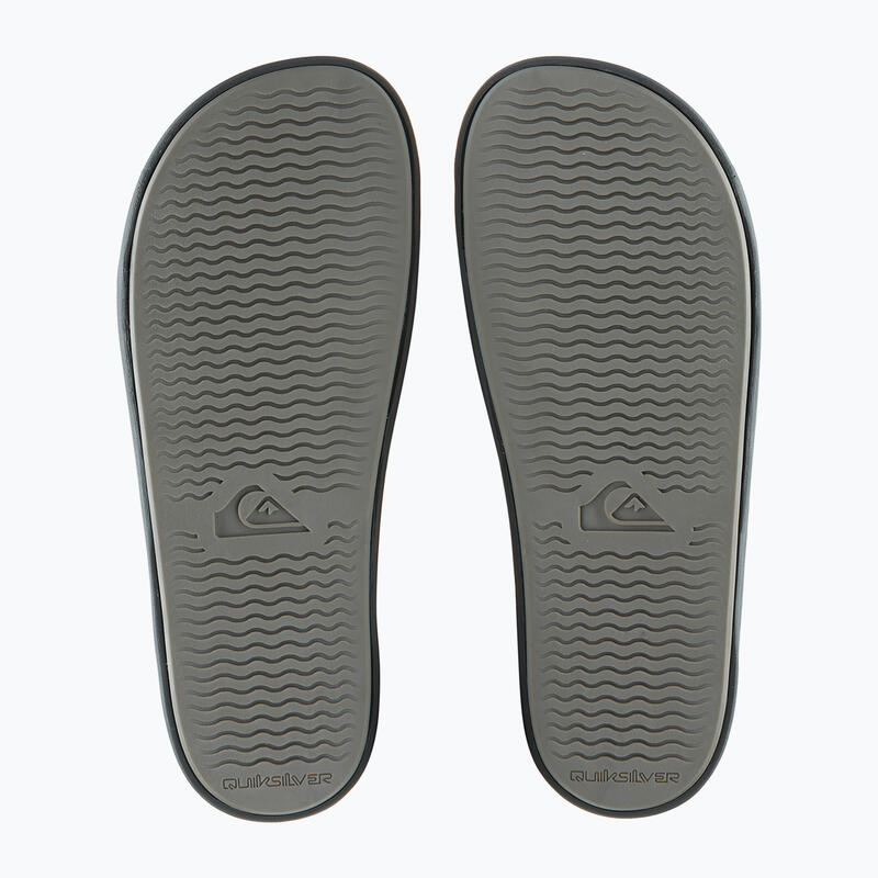 Quiksilver rivi wordmark deslizamiento de la piscina para hombres chanclas