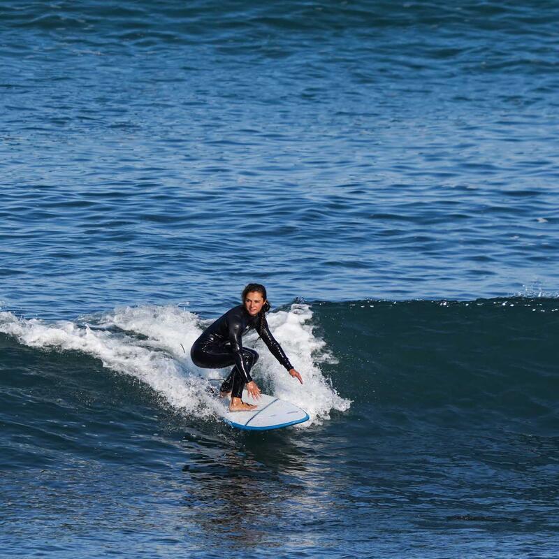 Foamy FISH X - FCS - 5'8 Performance Softboard Surfboard für Ozean und Fluss