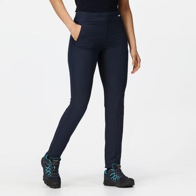Broek wandelen dames stretch waterafstotend