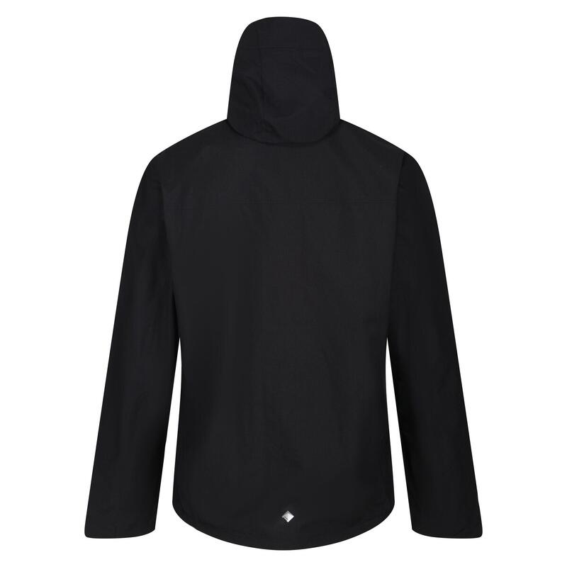 Birchdale Homme Randonnée Veste imperméable - Gris noir