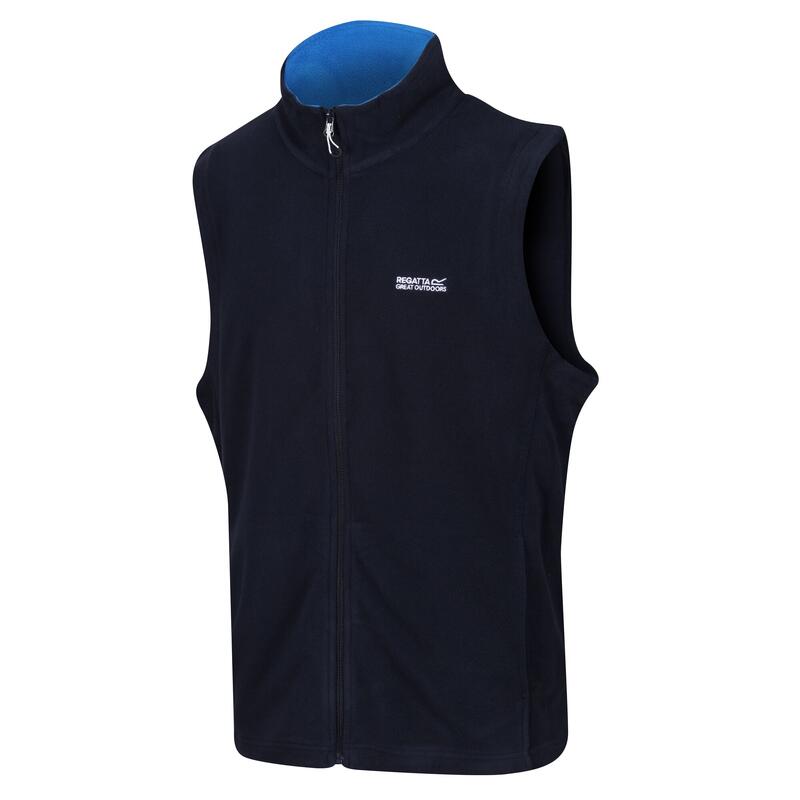 Veste polaire sans manches TOBIAS Homme (Bleu marine/bleu)