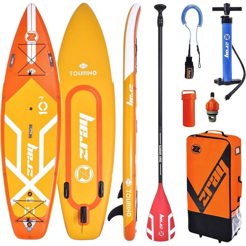 Planche SUP gonflable avec accessoires gratuits - Fury - Drop-Stitch - 315x84x15