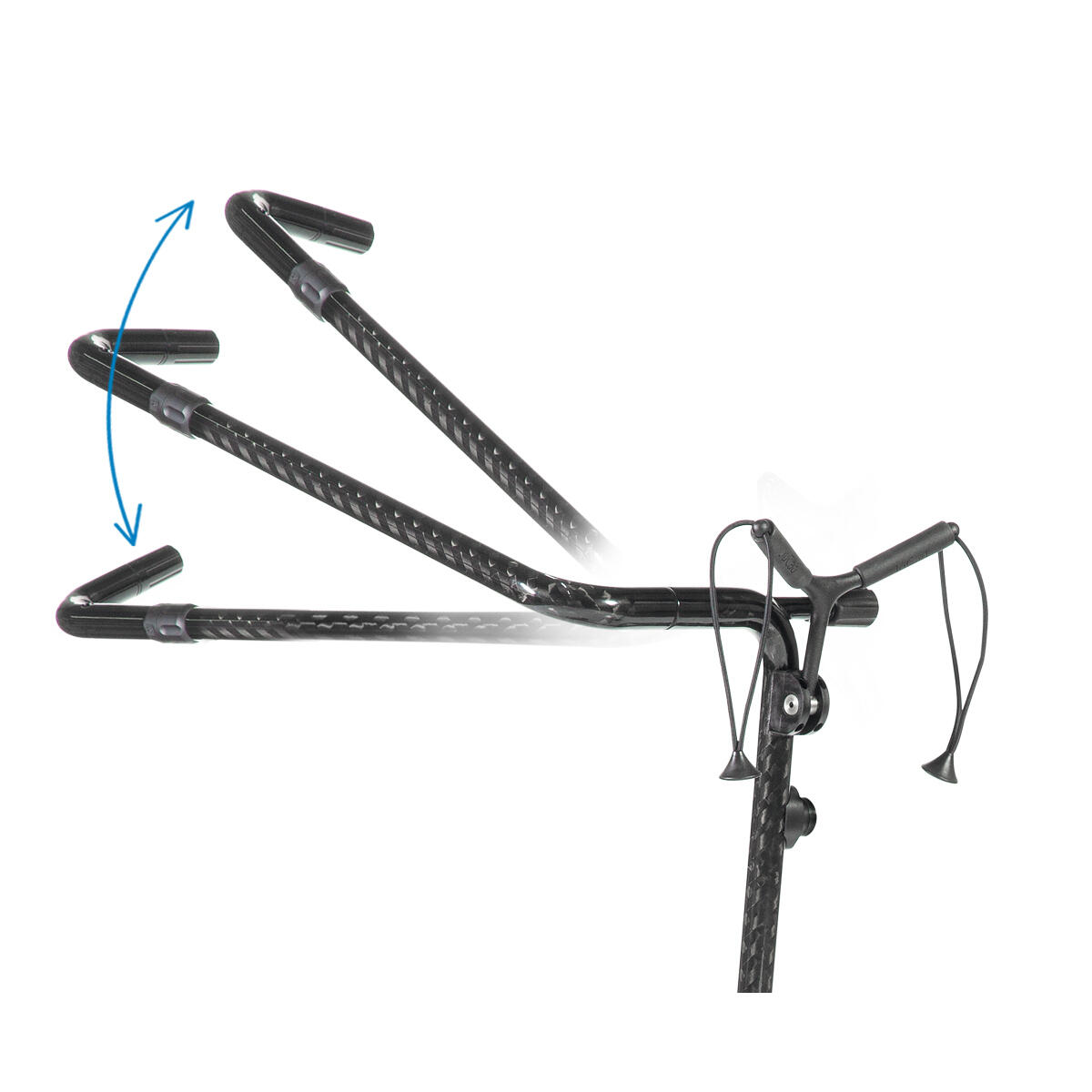 Ręczny wózek golfowy na 2 koła JuCad Carbon Shadow 1/4