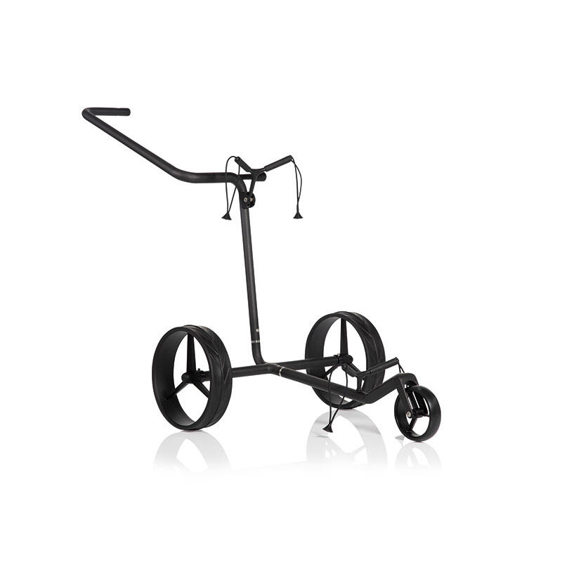 Jucad - Chariot Manuel 3 Roues Jucad Carbon Shadow - Chariot De Golf - Noir - Taille Unique - Decathlon