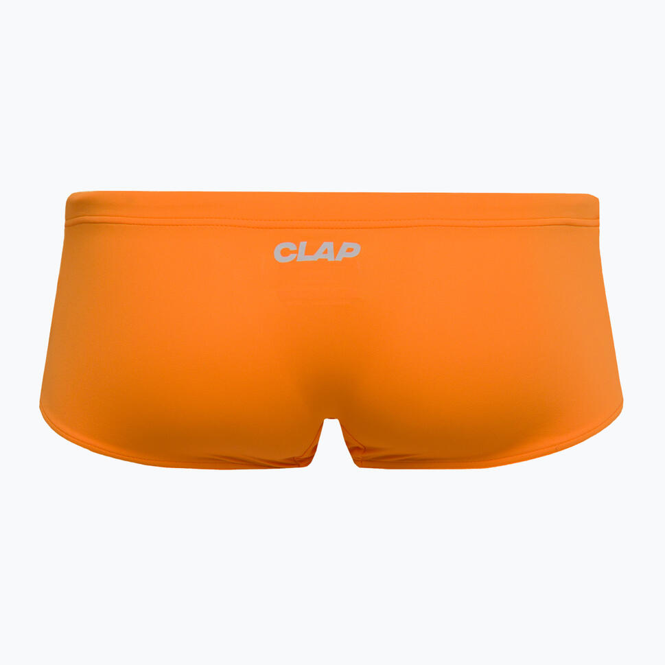 Kąpielówki męskie CLap Slipy pomarańczowe