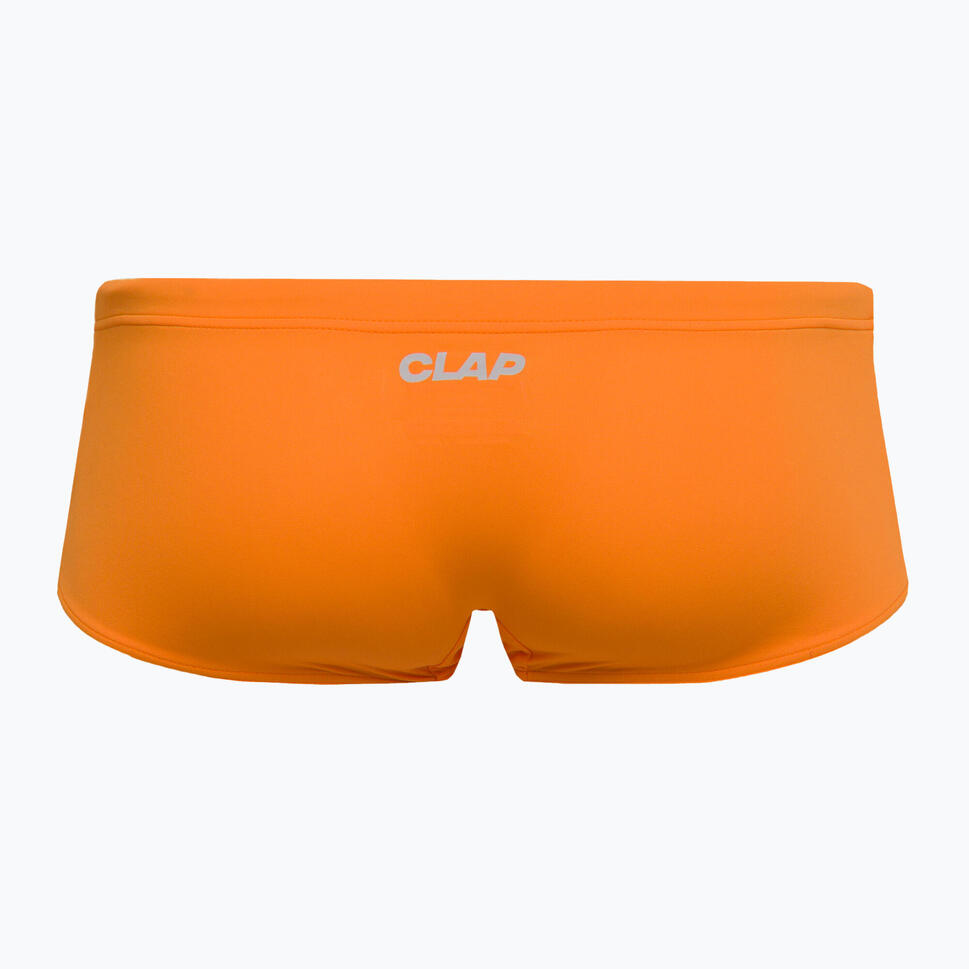 Kąpielówki męskie CLap Slipy pomarańczowe