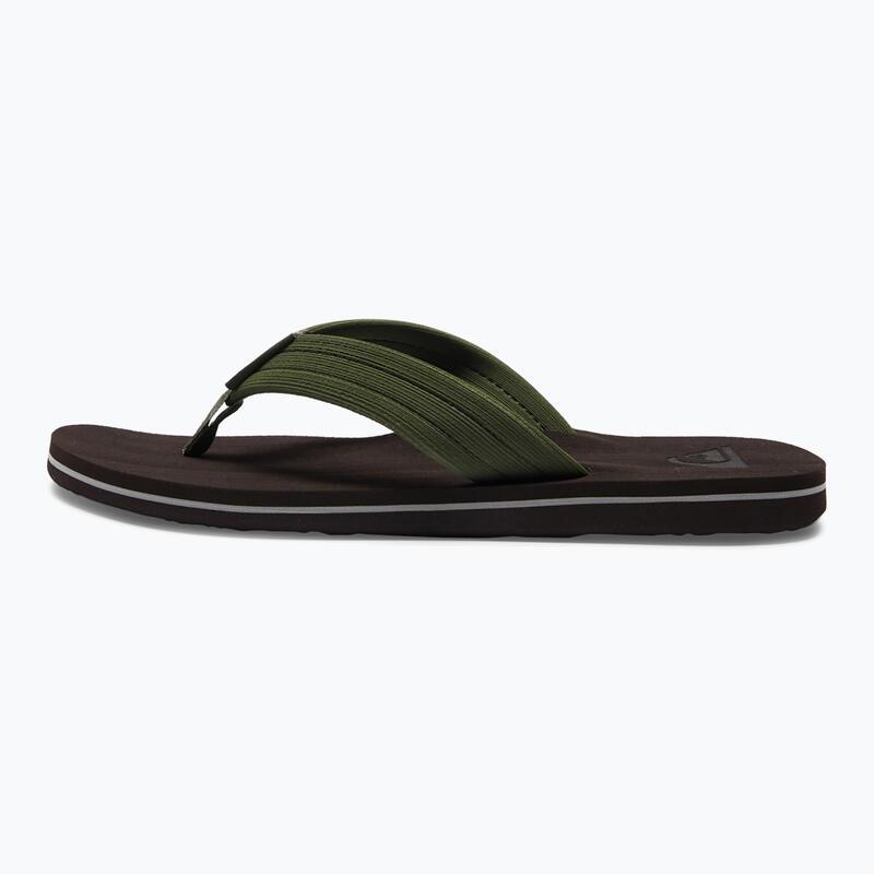 Tongs Quiksilver Molokai Layback Textured pour hommes