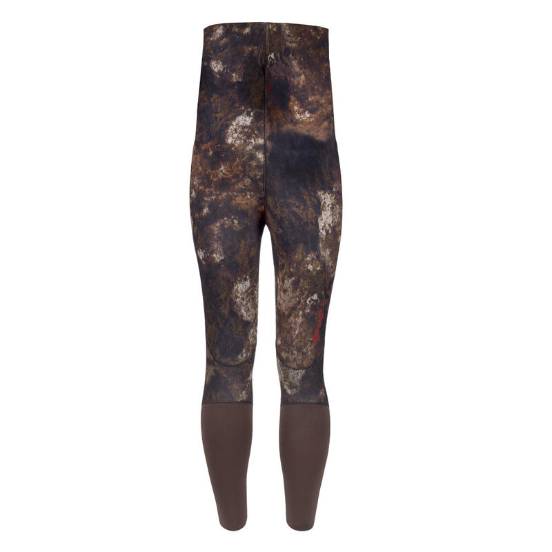 Mute in neoprene immersione Rocksea Trigocamo Wide Pantaloni 3mm, Marrone