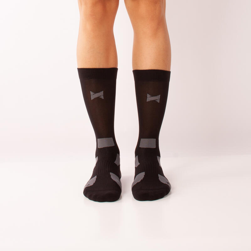 Calcetines ciclismo caño alto XTREME multi negro 6-PACK