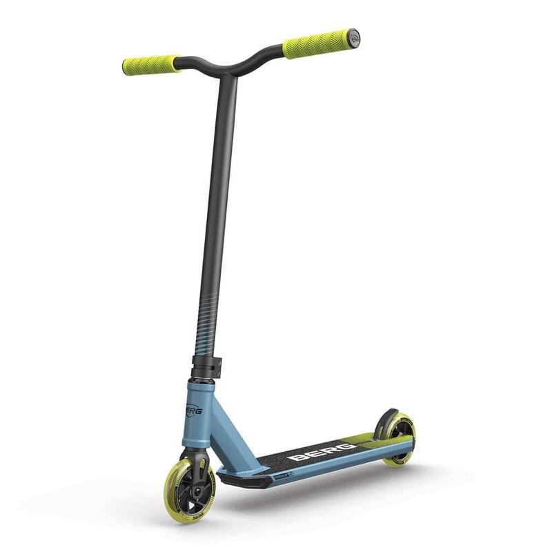 Trottinette freestyle pour enfants et adolescents BERG Proxus X1 Bleu/Chaux
