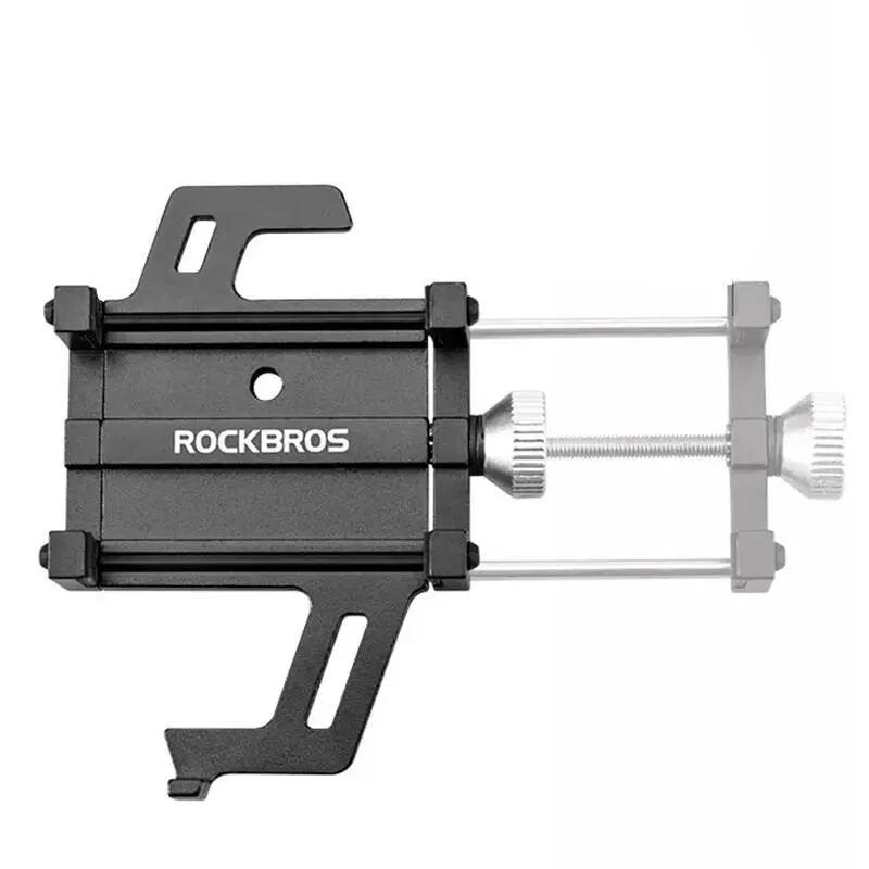 Rowerowy uchwyt na telefon, smartfon metalowy ROCKBROS 2/7