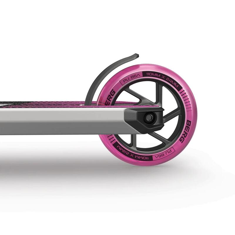 Berg Proxus X1 Stunt Scooter Grau - Pink