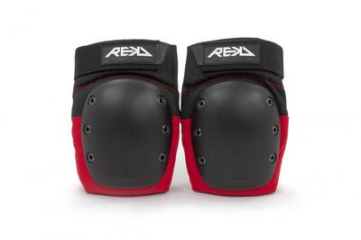 Rekd knee pads rood