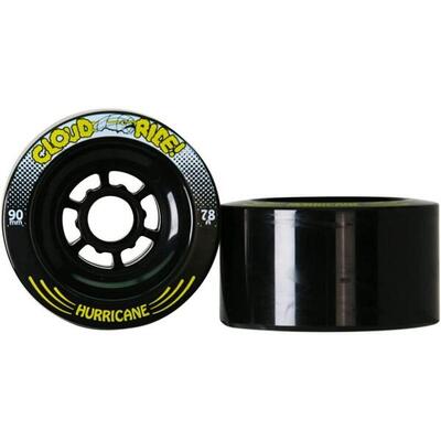 Cloud hurricanes 90mm longboard wielen