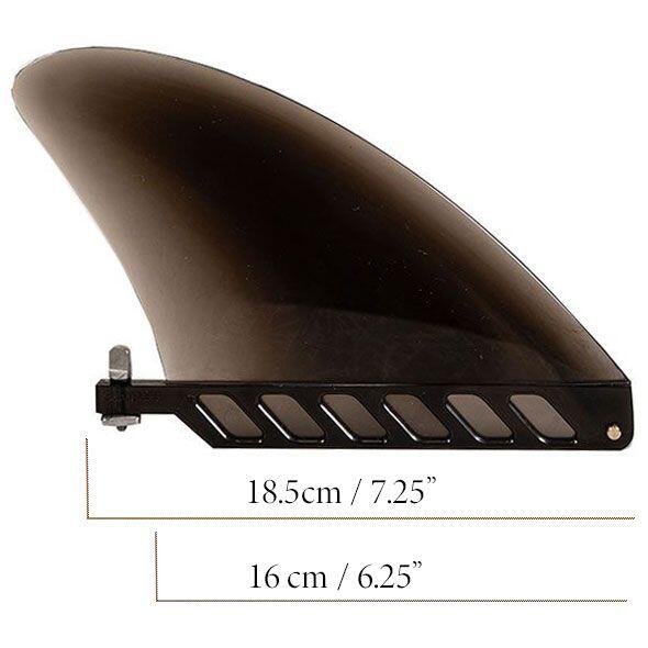 Small SUP River Fin - Flexi Plastic For Extra Durability 2/7