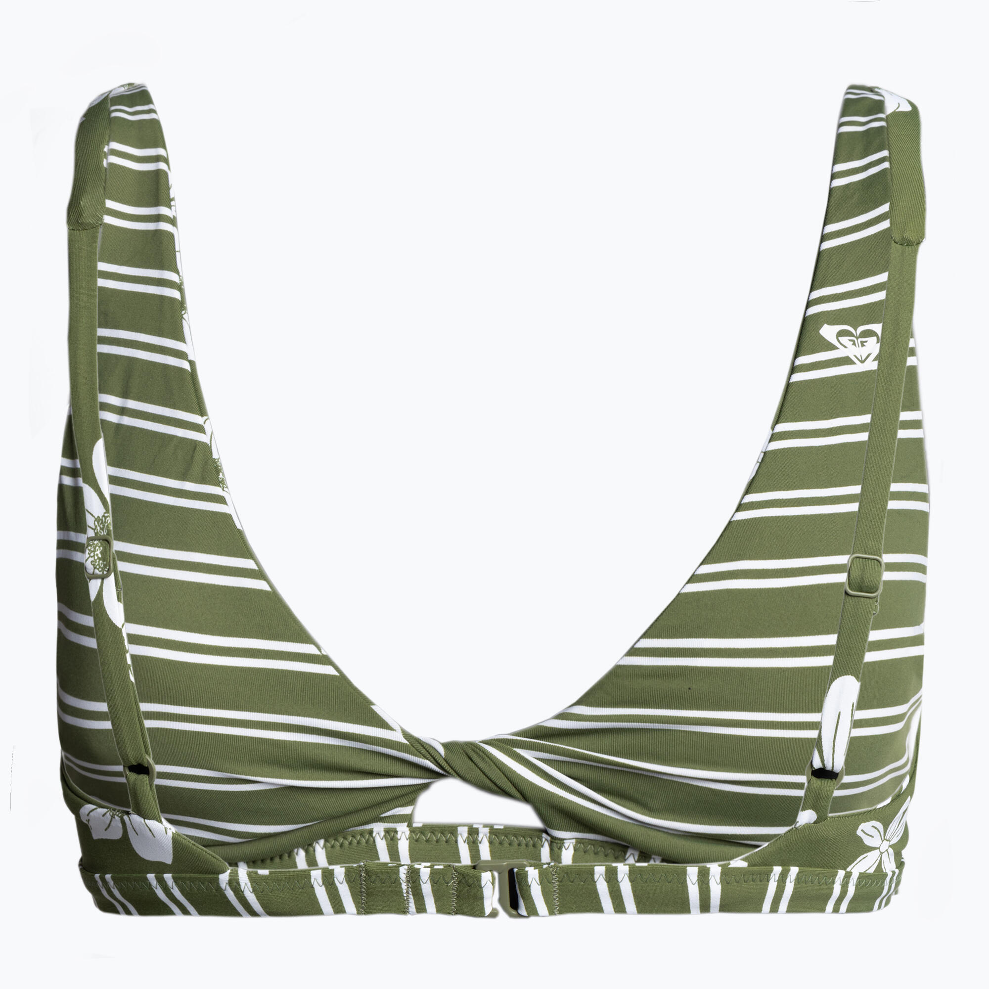 Góra od stroju kąpielowego ROXY Retro Revo Twist Bra loden 2/5