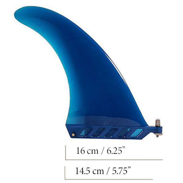 Blue Flexi SUP Fin - Fits All US Fin Boxes 3/7