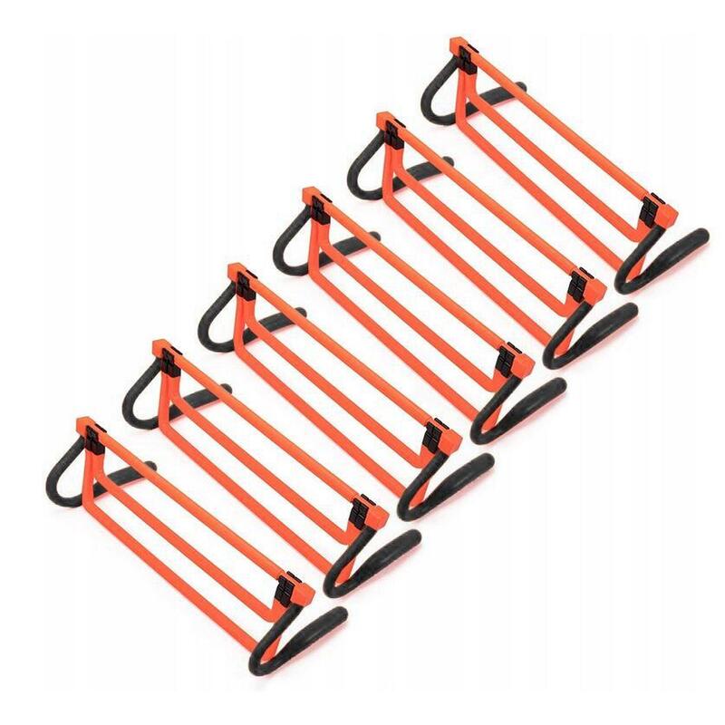 Set 6 buc gardulete antrenament reglabile Portocaliu 15/25/30 cm