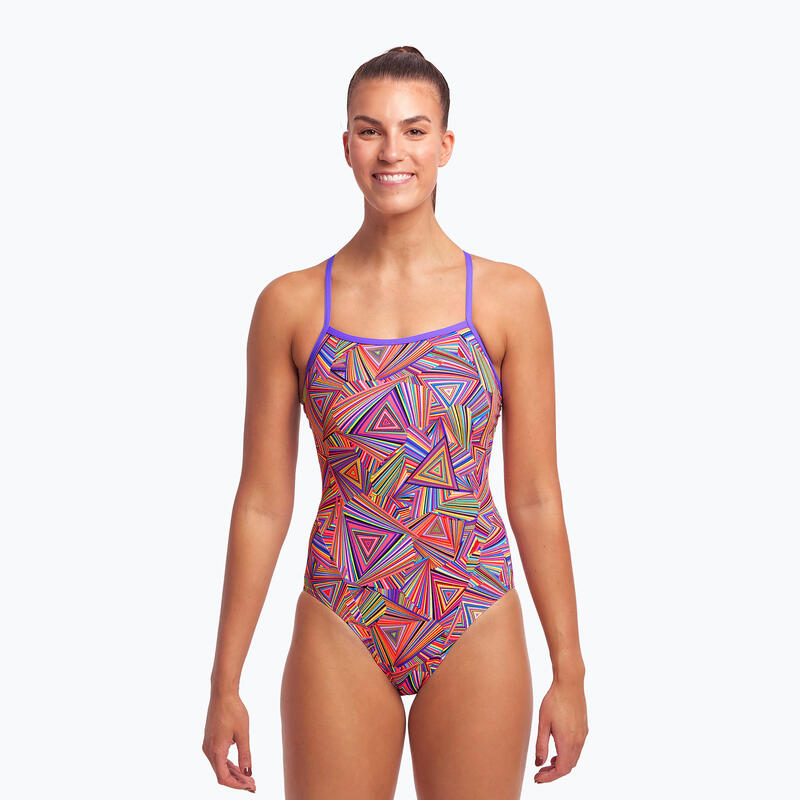 Maillot de bain une pièce à bretelles simples de Funkita pour femmes