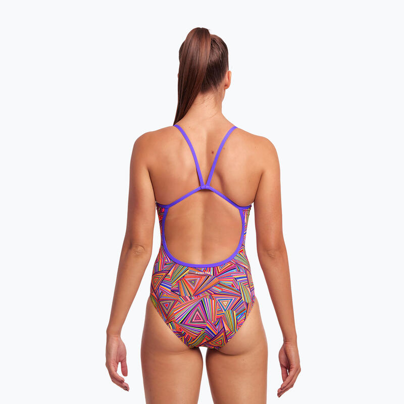 Maillot de bain une pièce à bretelles simples de Funkita pour femmes