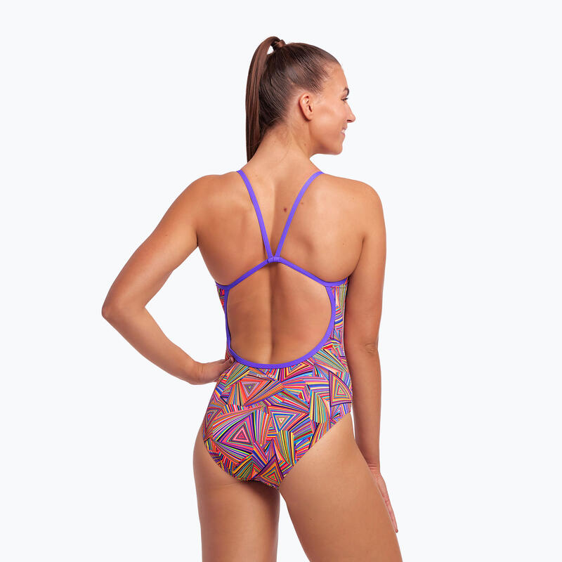 Maillot de bain une pièce à bretelles simples de Funkita pour femmes