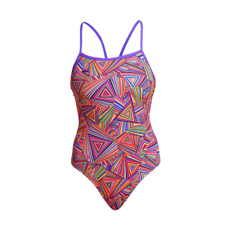 Maillot de bain une pièce à bretelles simples de Funkita pour femmes