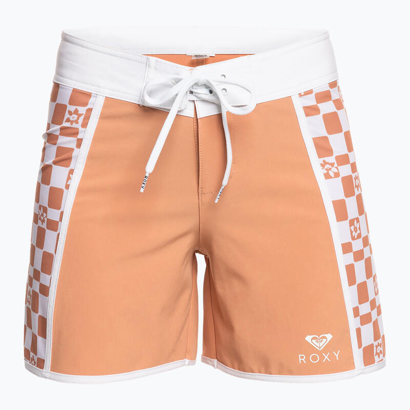 Short de bain ROXY imprimé BSH 5quot pour femme ;