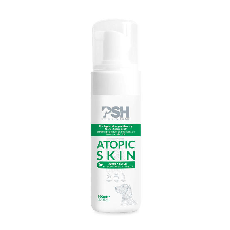 Espuma Coadyuvante para Perros pieles Atopicas PSH 100 ml