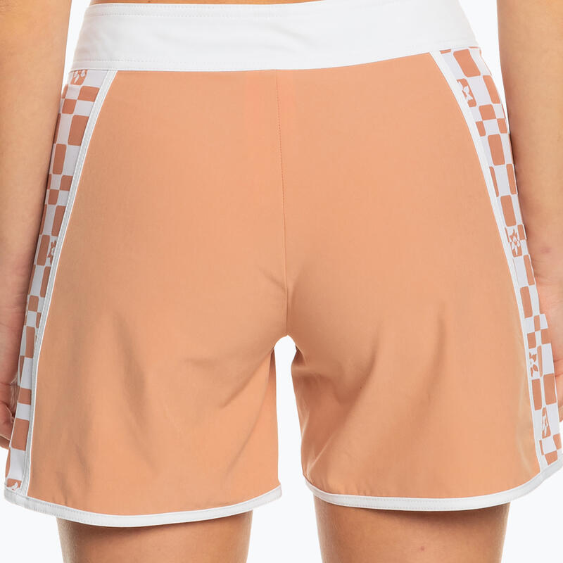 Short de bain ROXY imprimé BSH 5quot pour femme ;