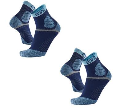 Calzini da trail running con rinforzi su caviglia. Set di 2 paia - Trail Protect