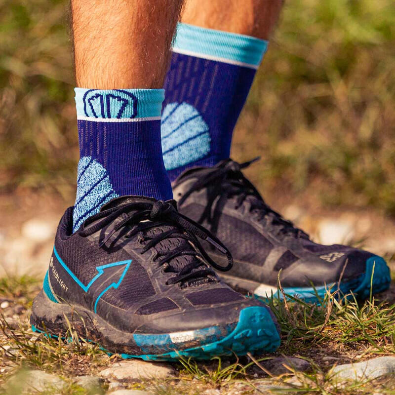 Trail Running Sokken ontworpen met enkel- en teenverstevigingen - Trail Protect