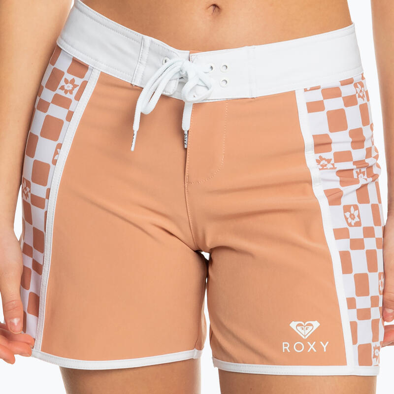 Short de bain ROXY imprimé BSH 5quot pour femme ;