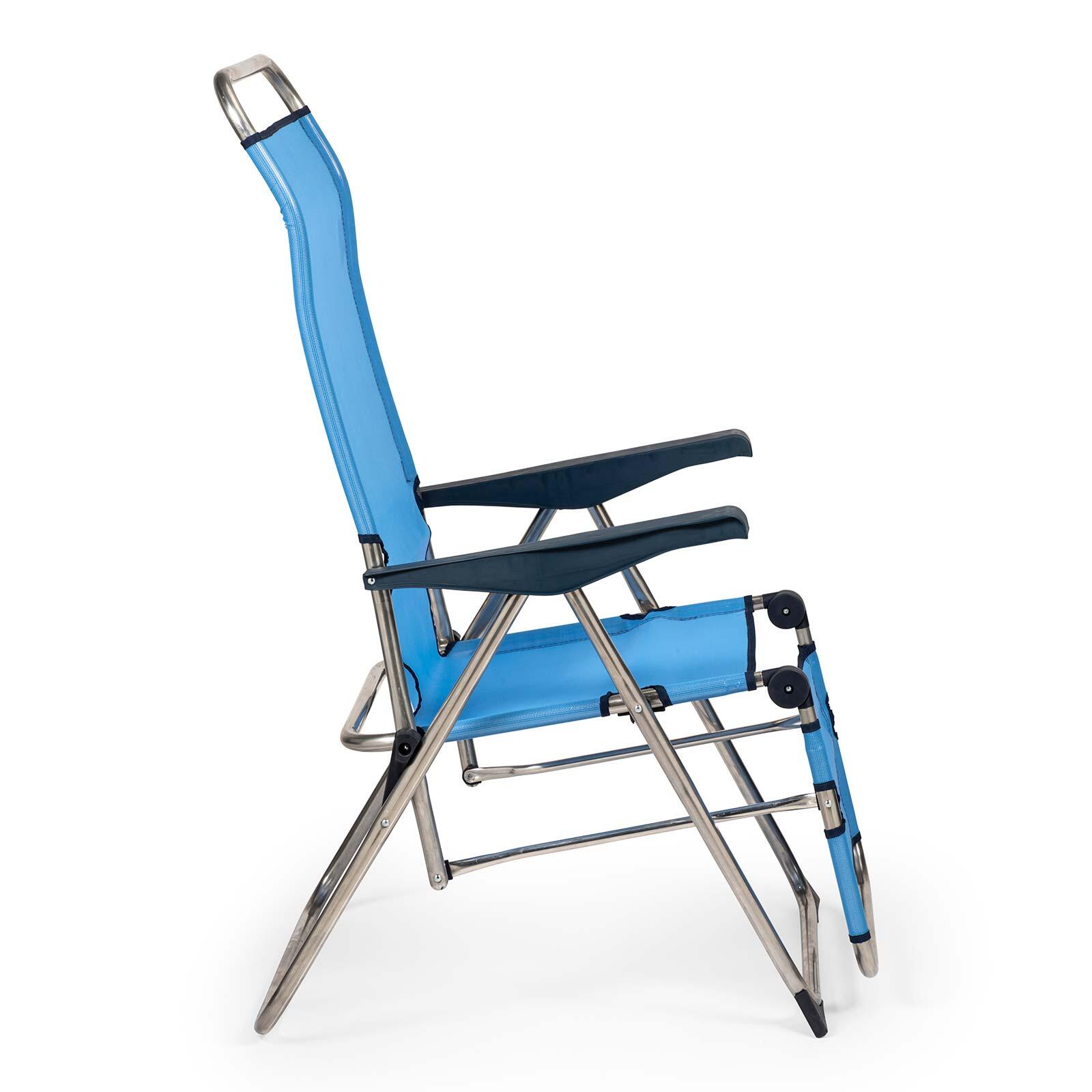 Cadeira de Praia - Solenny 5 posições 75x63x114 cm 3/4