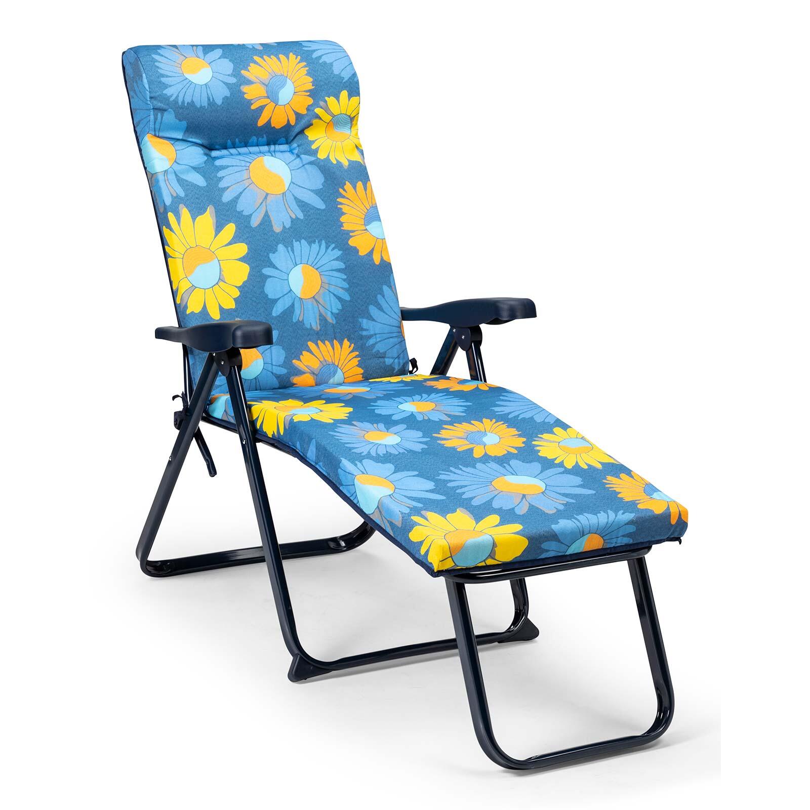 Cadeira de praia 132x62x114 cm Soleny