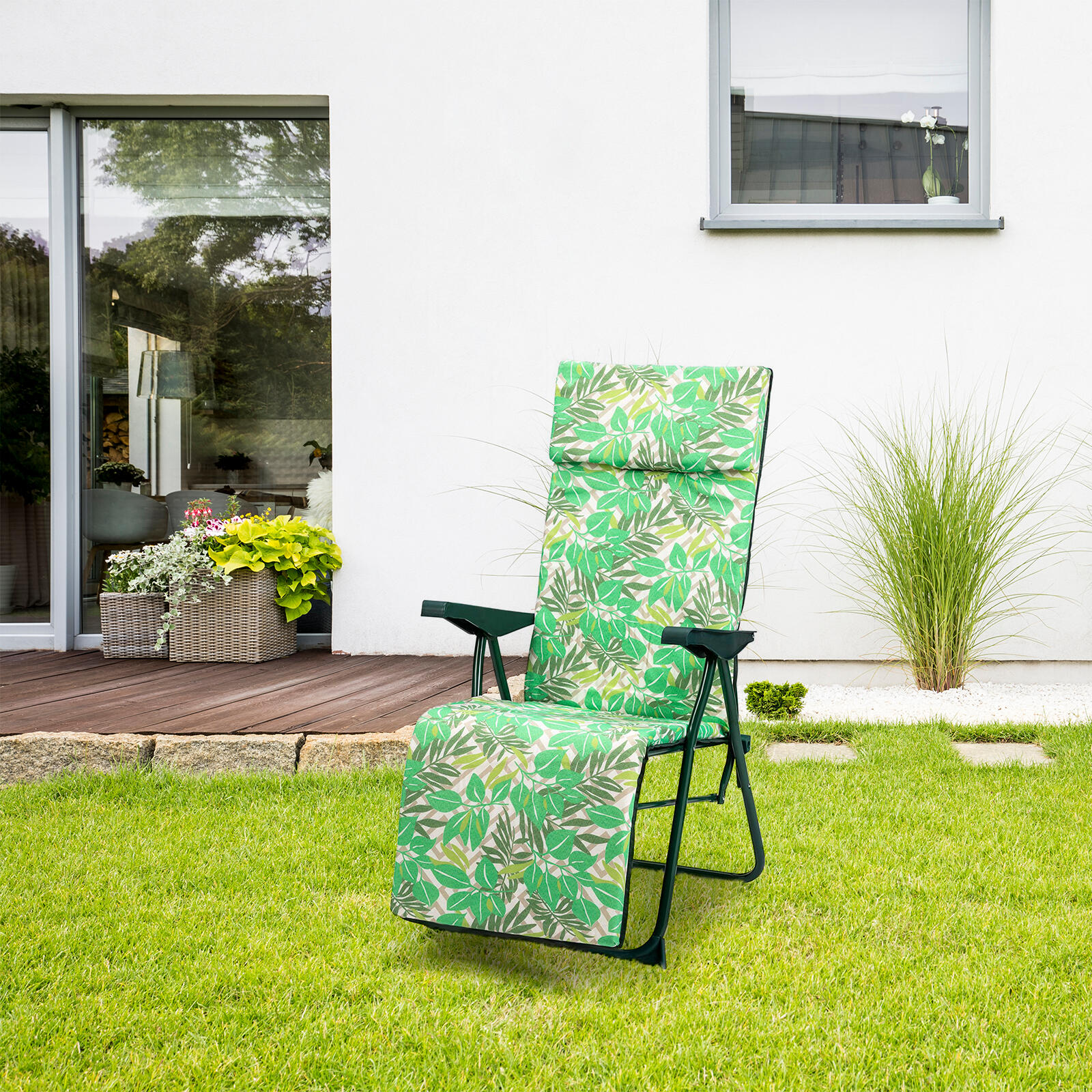 Cadeira de praia Soleny 76x60x108 cm 2/5